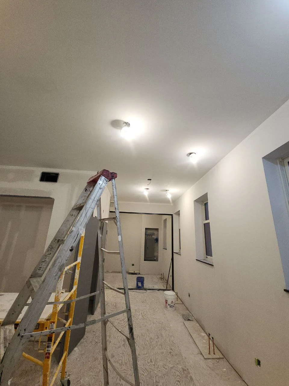 Car dealership renovation Toronto with modern showroom