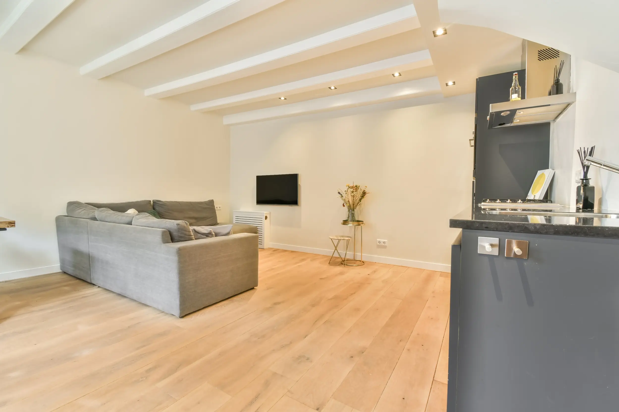 Beautiful home renovation St. Catharines project showcasing elegant living room design and premium craftsmanship